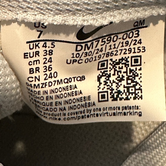 Nike Court Legacy Platform Low Casual Sneaker Size US Womens 6 | 7 | 9.5 NEW - Picture 10 of 11